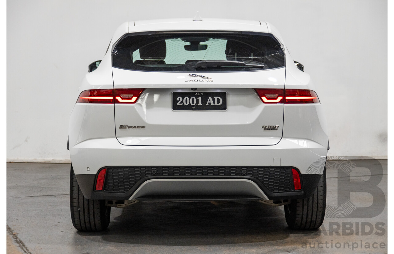 04/2018 Jaguar E-Pace D180 S (AWD) X540 MY18 4d Wagon Fuji White Turbo Diesel 2.0L