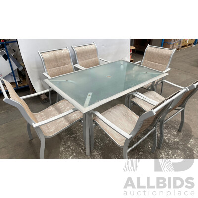 Equinox 7 Piece Outdoor Dining Setting