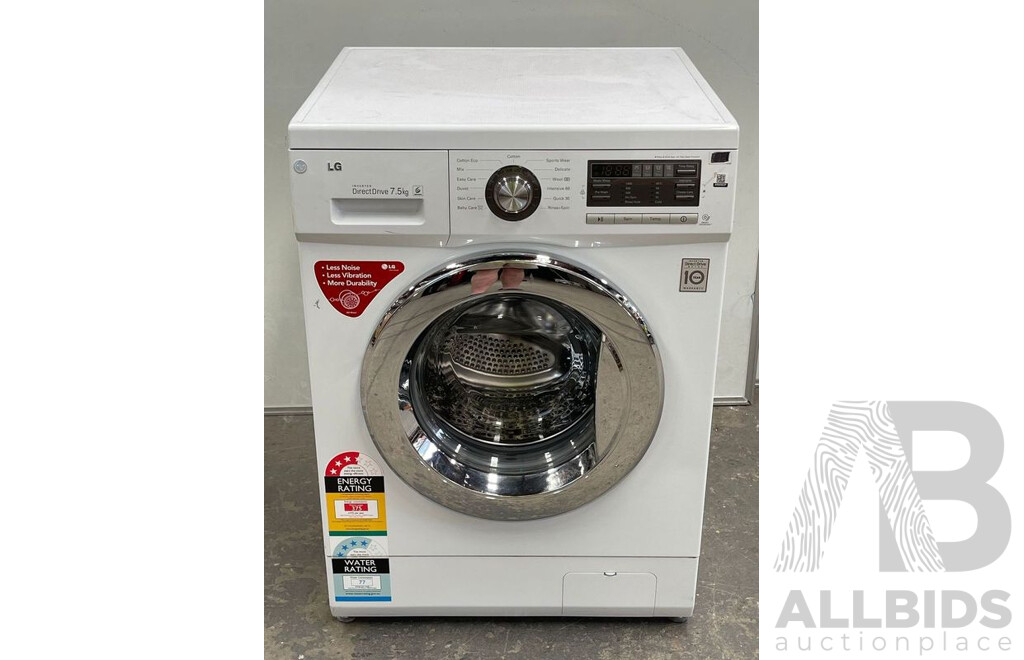 LG 7.5 Kg Direct Drive Front Loader Washing Machine