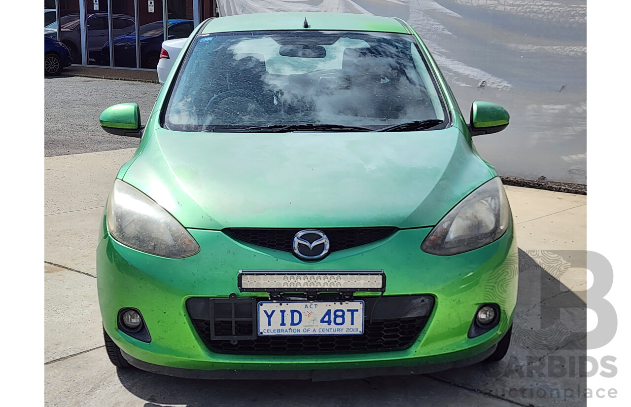 12/2008 Mazda Mazda2 NEO DE 5d Hatchback Green 1.5L