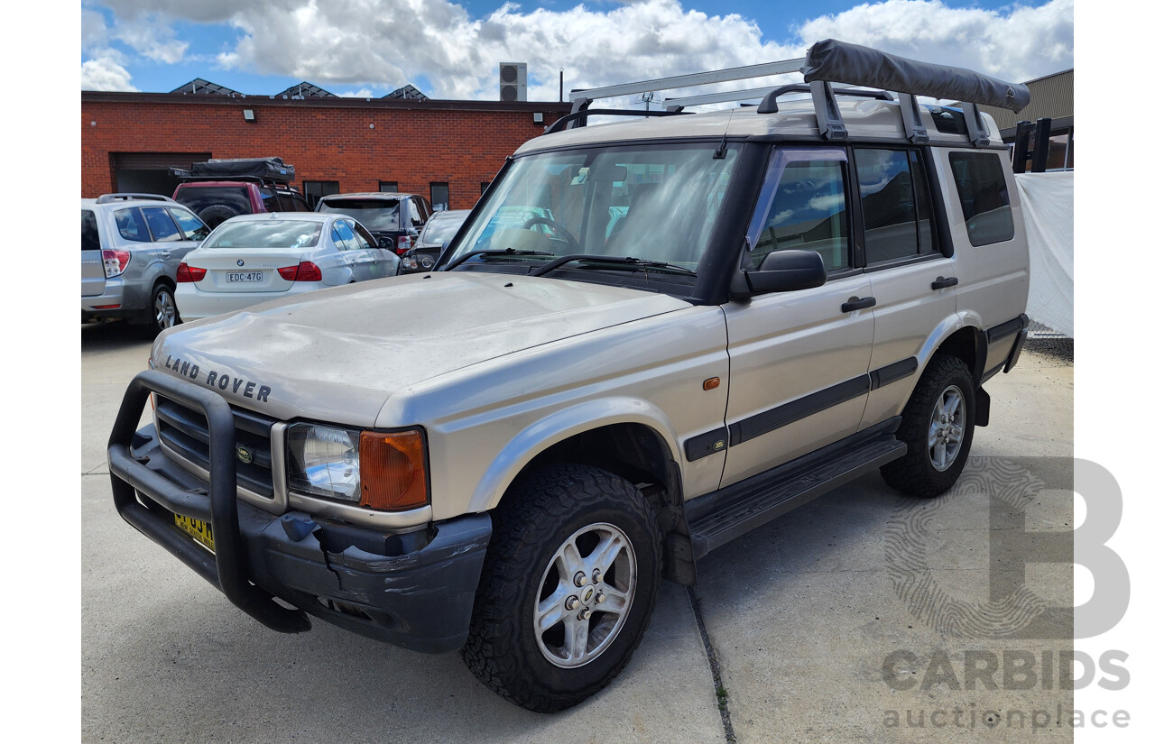 6/2001 Land Rover Discovery Td5 (4x4)  4d Wagon Gold 2.5L