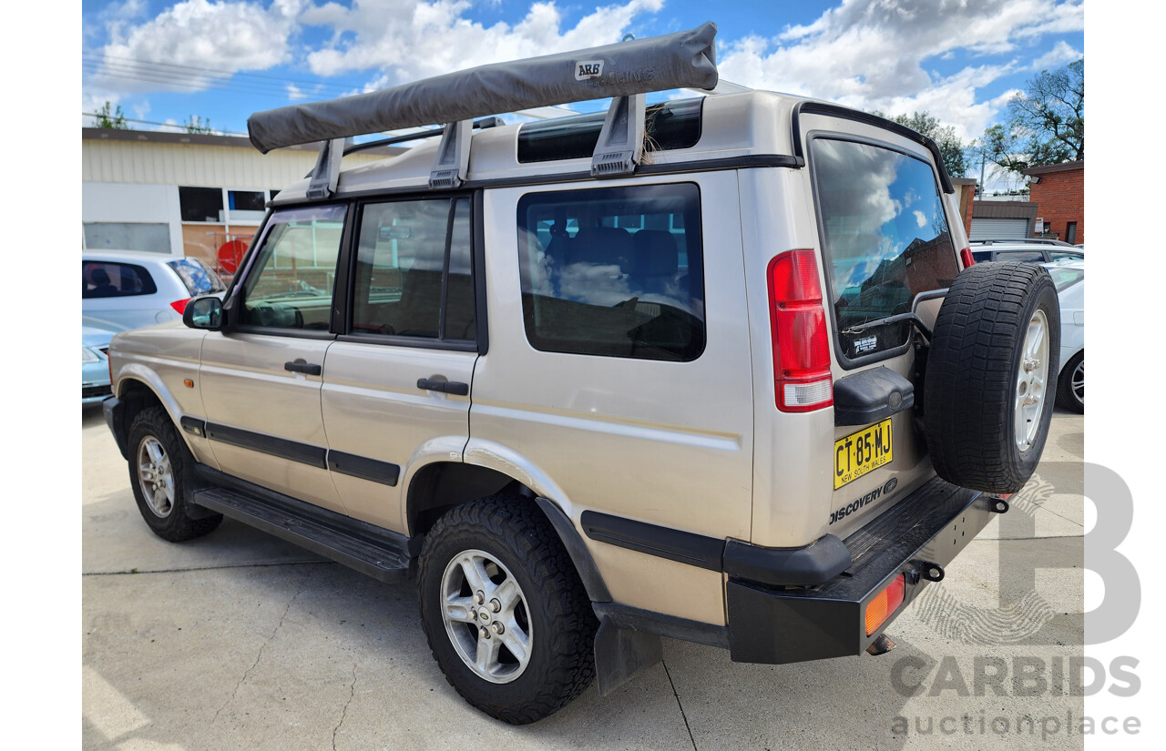 6/2001 Land Rover Discovery Td5 (4x4)  4d Wagon Gold 2.5L