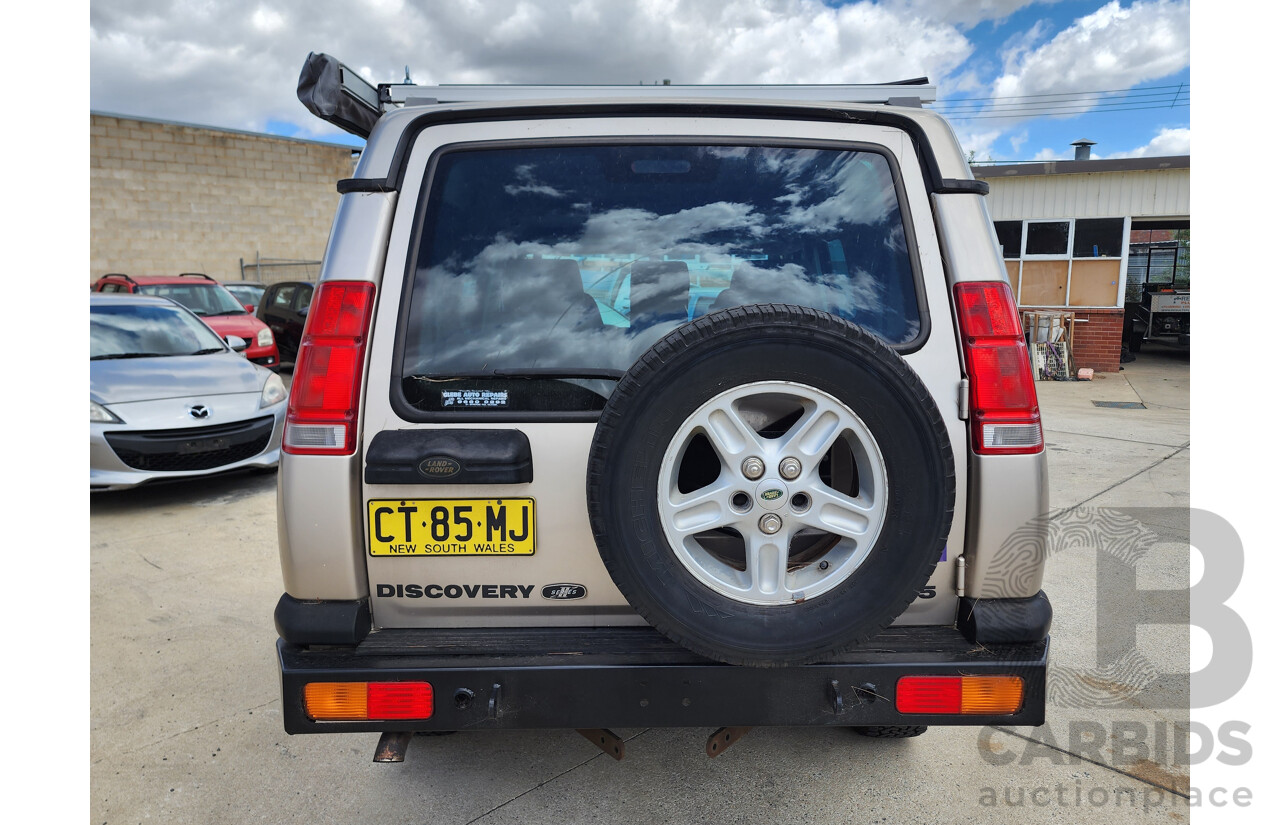 6/2001 Land Rover Discovery Td5 (4x4)  4d Wagon Gold 2.5L