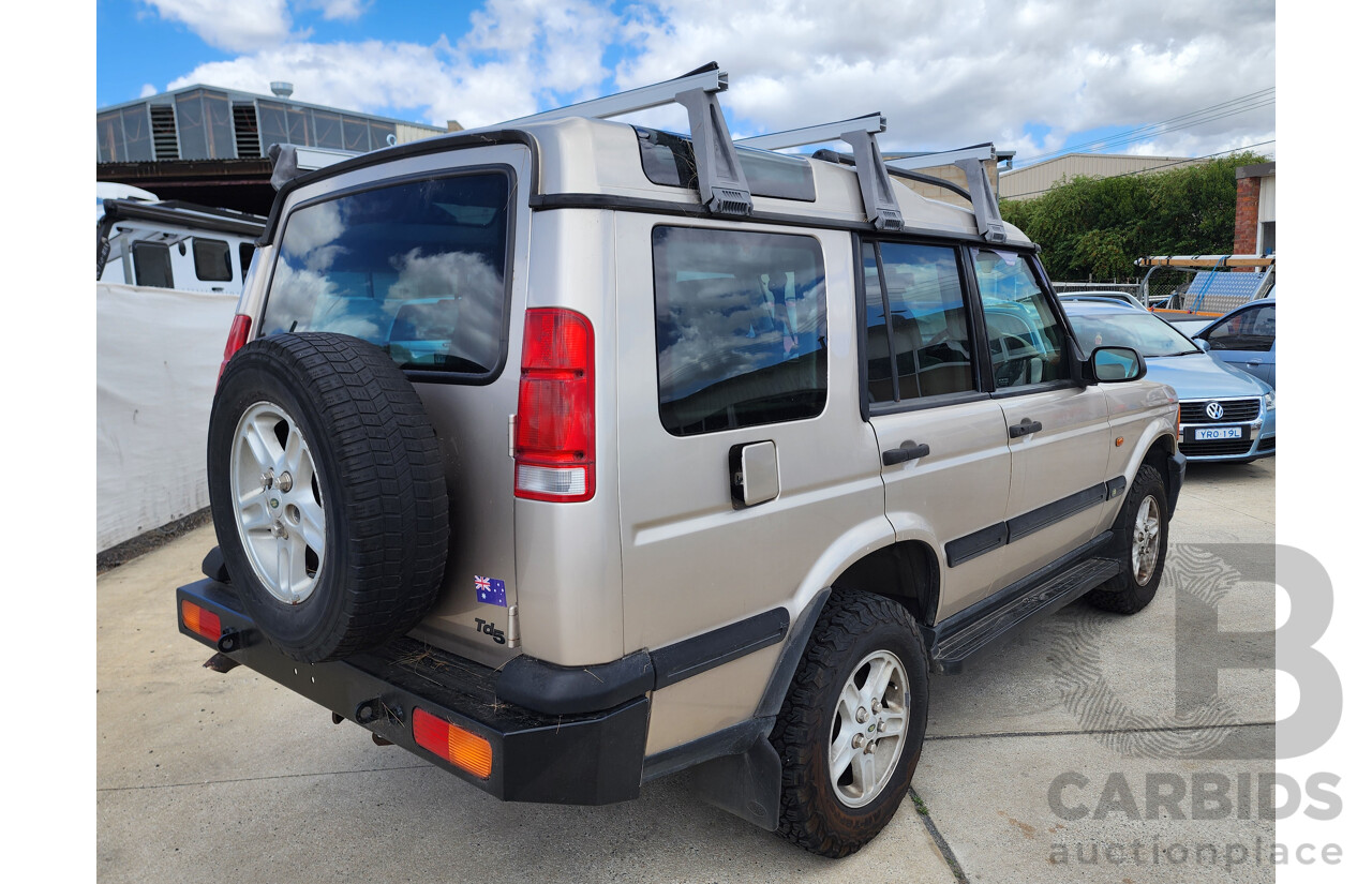 6/2001 Land Rover Discovery Td5 (4x4)  4d Wagon Gold 2.5L