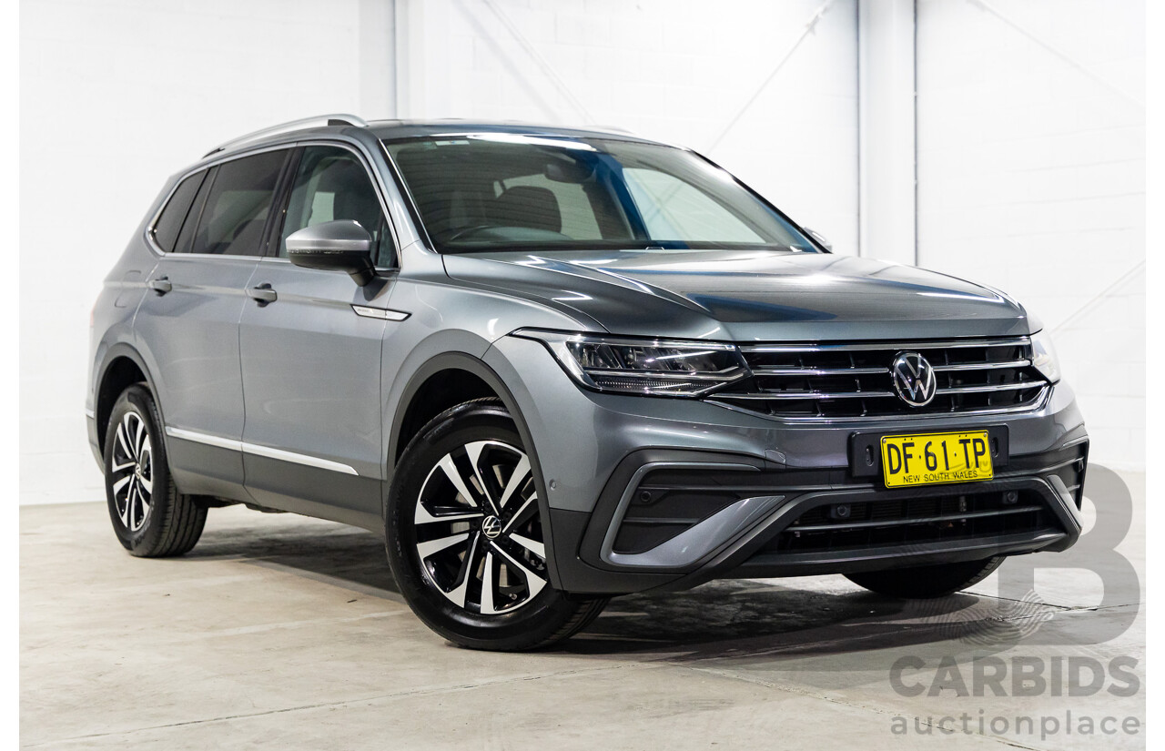 11/2022 Volkswagen Tiguan Allspace 162TSI Adventure (AWD) 5NA MY22 4D Wagon Platinum Grey Metallic Turbo 2.0L