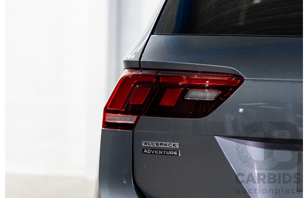 11/2022 Volkswagen Tiguan Allspace 162TSI Adventure (AWD) 5NA MY22 4D Wagon Platinum Grey Metallic Turbo 2.0L