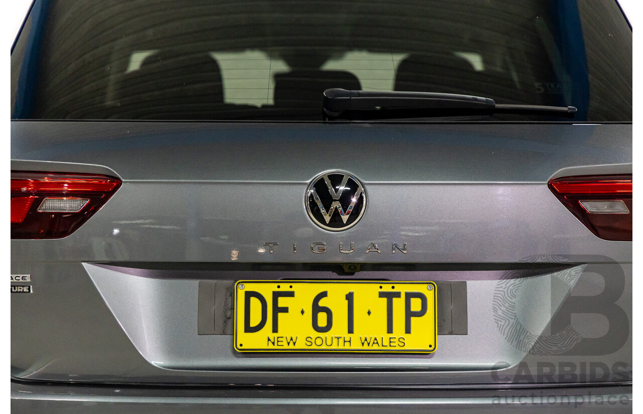 11/2022 Volkswagen Tiguan Allspace 162TSI Adventure (AWD) 5NA MY22 4D Wagon Platinum Grey Metallic Turbo 2.0L