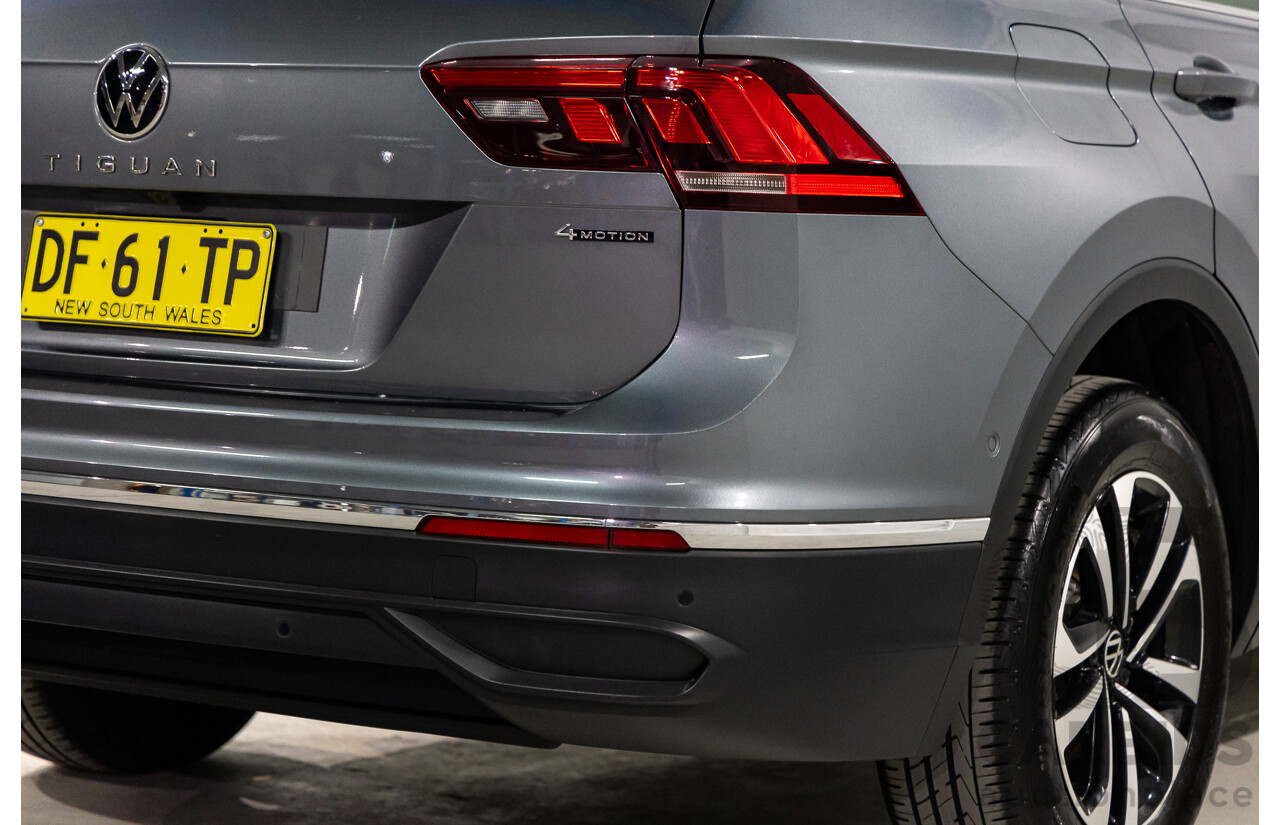 11/2022 Volkswagen Tiguan Allspace 162TSI Adventure (AWD) 5NA MY22 4D Wagon Platinum Grey Metallic Turbo 2.0L