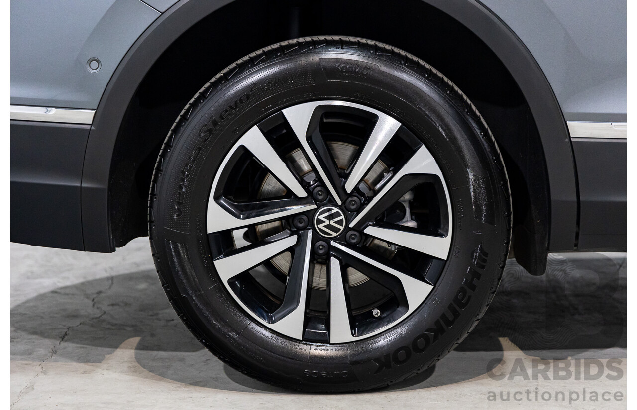 11/2022 Volkswagen Tiguan Allspace 162TSI Adventure (AWD) 5NA MY22 4D Wagon Platinum Grey Metallic Turbo 2.0L