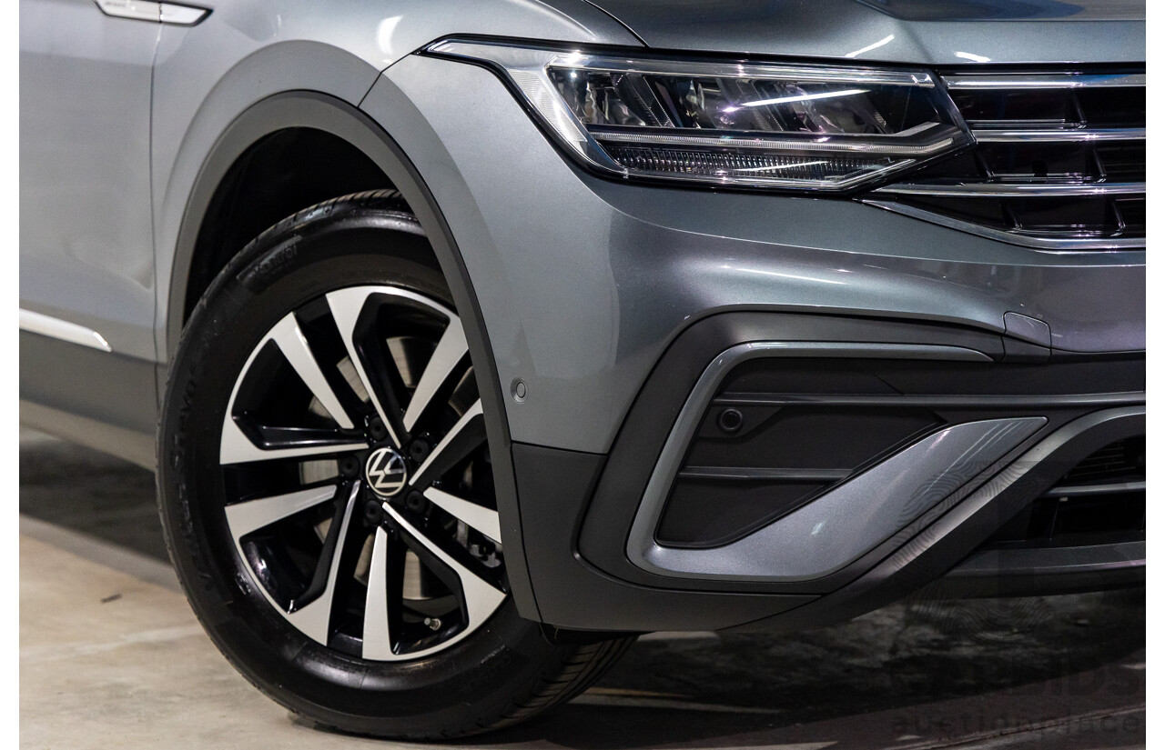11/2022 Volkswagen Tiguan Allspace 162TSI Adventure (AWD) 5NA MY22 4D Wagon Platinum Grey Metallic Turbo 2.0L