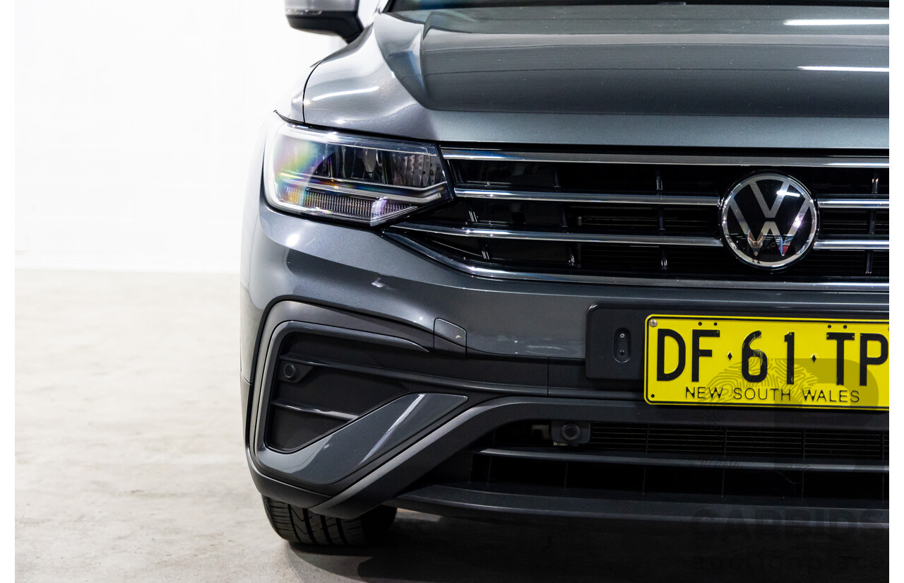 11/2022 Volkswagen Tiguan Allspace 162TSI Adventure (AWD) 5NA MY22 4D Wagon Platinum Grey Metallic Turbo 2.0L