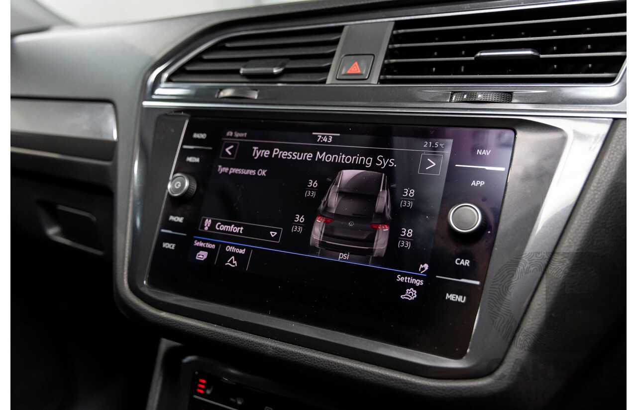 11/2022 Volkswagen Tiguan Allspace 162TSI Adventure (AWD) 5NA MY22 4D Wagon Platinum Grey Metallic Turbo 2.0L