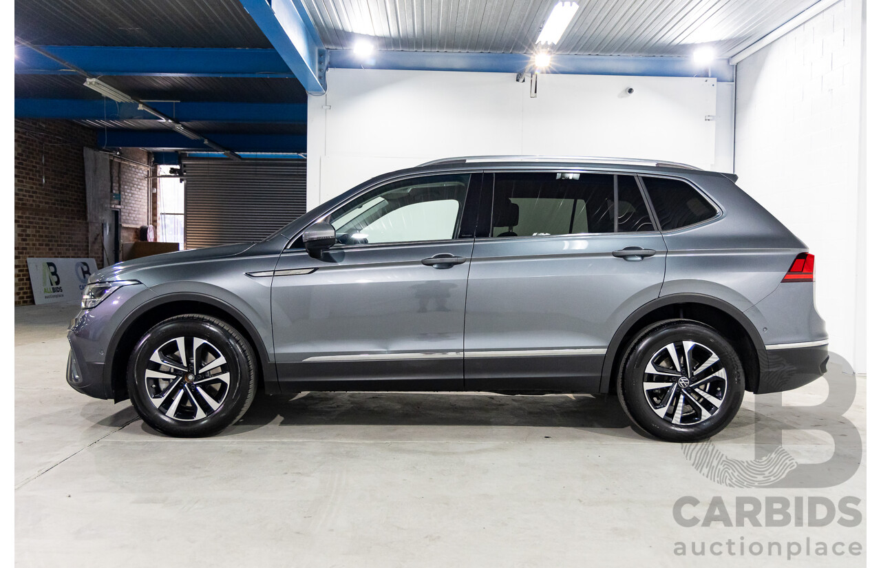 11/2022 Volkswagen Tiguan Allspace 162TSI Adventure (AWD) 5NA MY22 4D Wagon Platinum Grey Metallic Turbo 2.0L