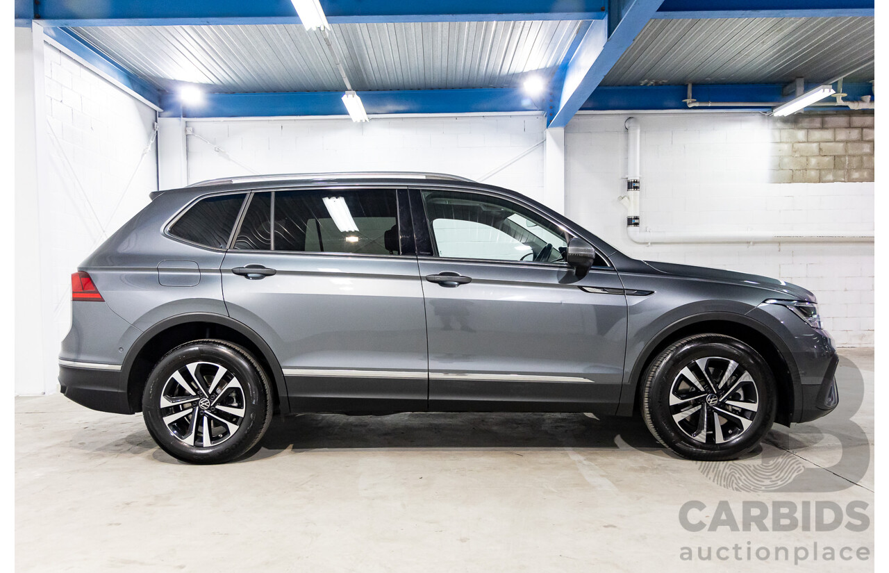 11/2022 Volkswagen Tiguan Allspace 162TSI Adventure (AWD) 5NA MY22 4D Wagon Platinum Grey Metallic Turbo 2.0L
