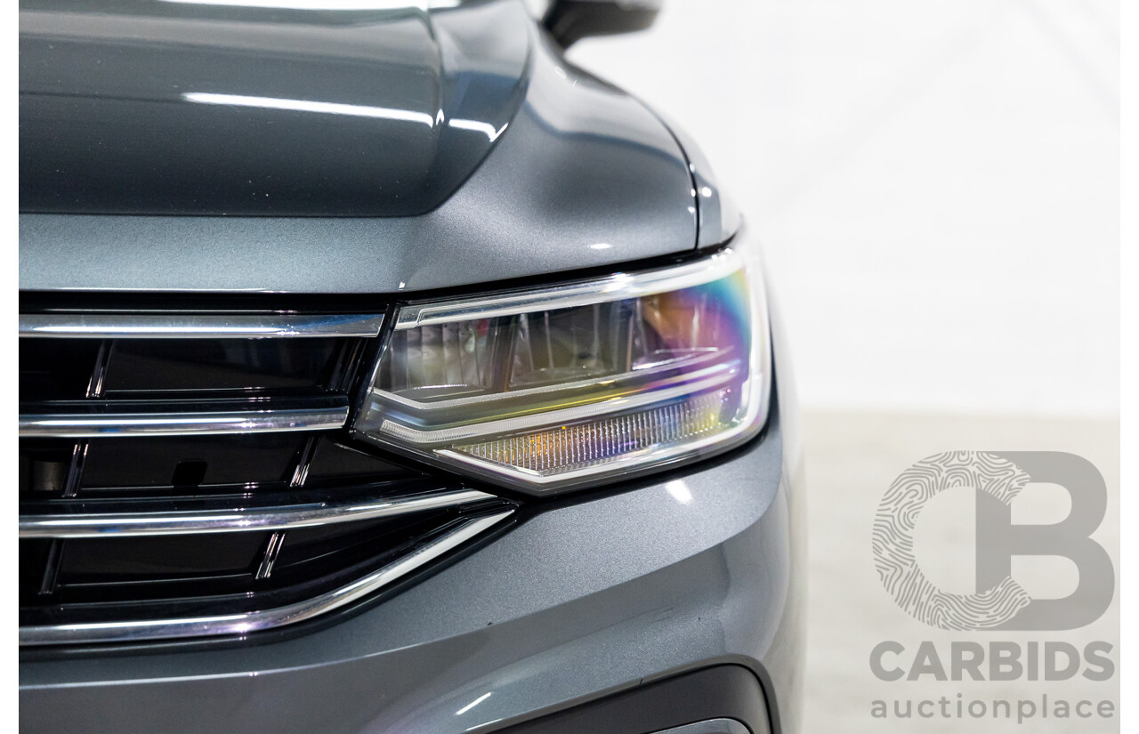11/2022 Volkswagen Tiguan Allspace 162TSI Adventure (AWD) 5NA MY22 4D Wagon Platinum Grey Metallic Turbo 2.0L
