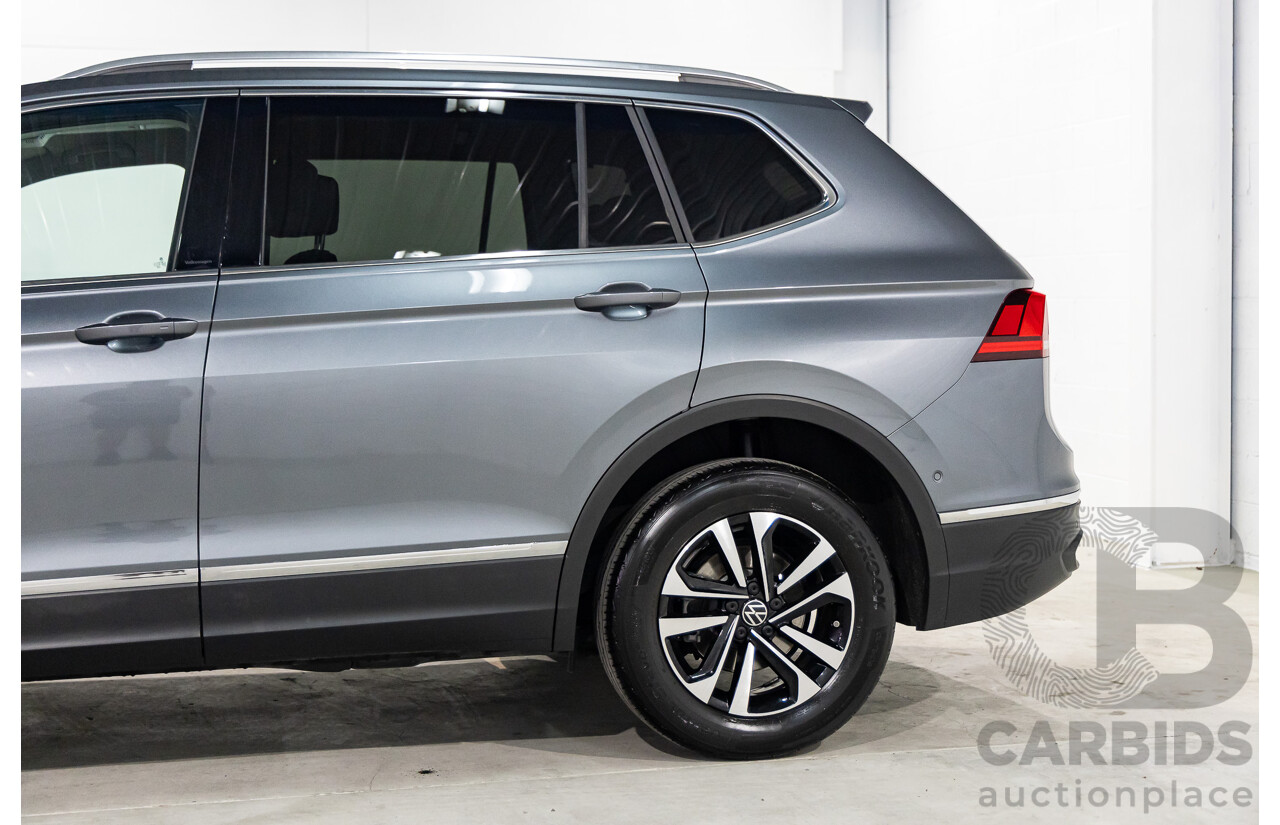 11/2022 Volkswagen Tiguan Allspace 162TSI Adventure (AWD) 5NA MY22 4D Wagon Platinum Grey Metallic Turbo 2.0L
