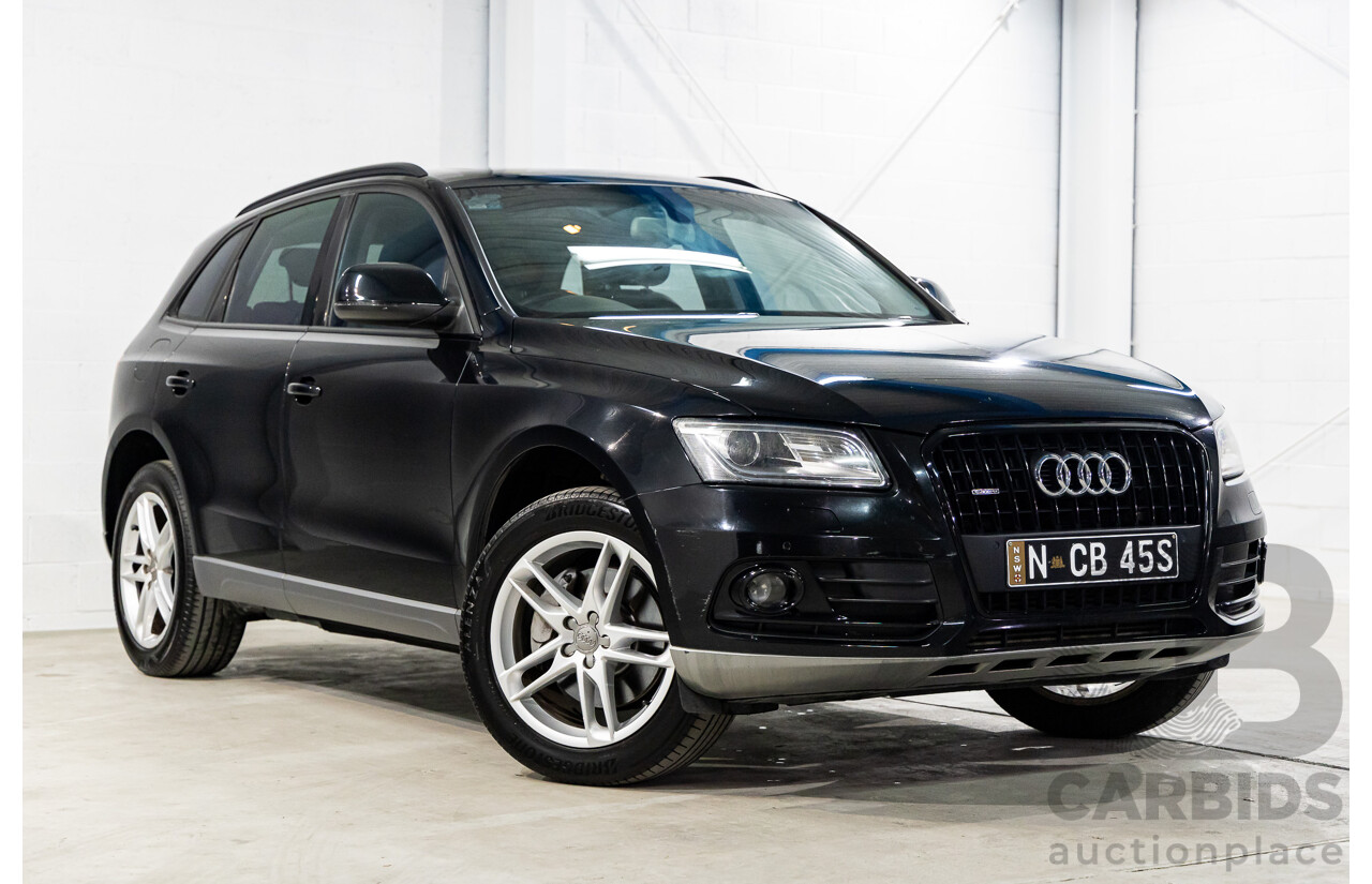 1/2014 Audi Q5 3.0 TDI Quattro (AWD) 8R MY14 4d Wagon Phantom Black Turbo Diesel 3.0L