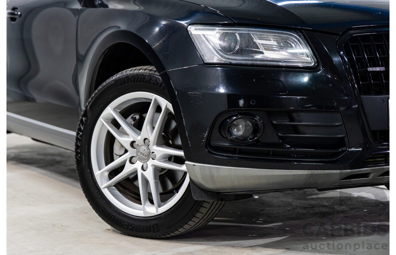 1/2014 Audi Q5 3.0 TDI Quattro (AWD) 8R MY14 4d Wagon Phantom Black Turbo Diesel 3.0L