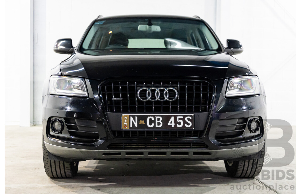 1/2014 Audi Q5 3.0 TDI Quattro (AWD) 8R MY14 4d Wagon Phantom Black Turbo Diesel 3.0L