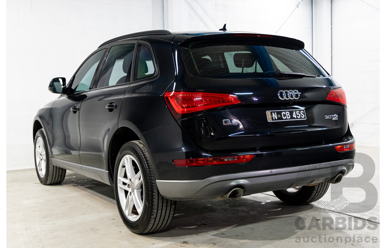 1/2014 Audi Q5 3.0 TDI Quattro (AWD) 8R MY14 4d Wagon Phantom Black Turbo Diesel 3.0L