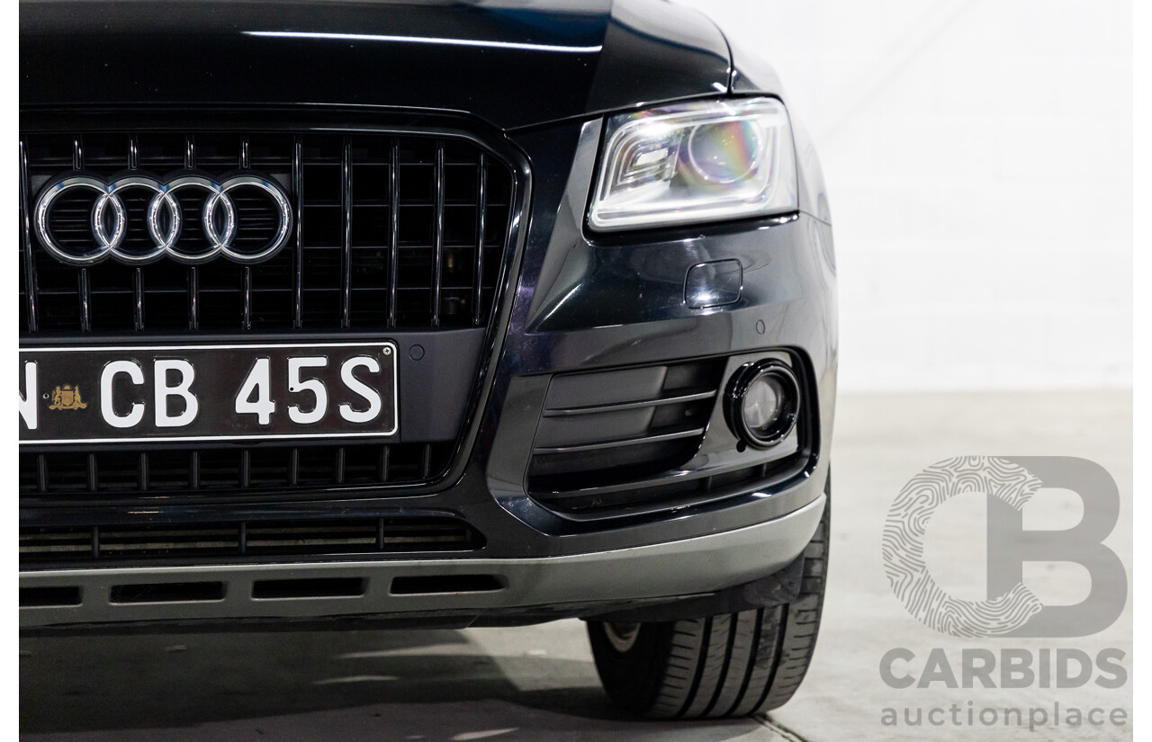 1/2014 Audi Q5 3.0 TDI Quattro (AWD) 8R MY14 4d Wagon Phantom Black Turbo Diesel 3.0L