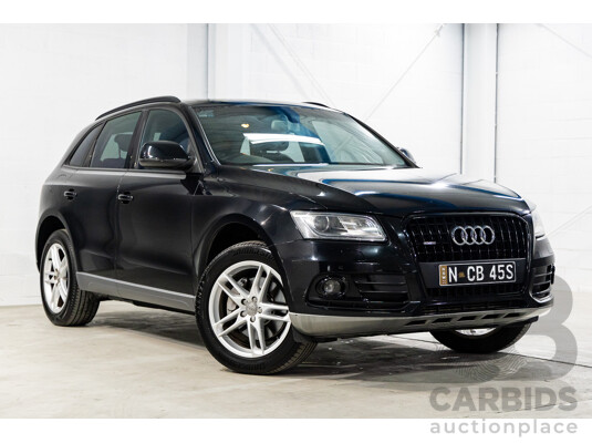 1/2014 Audi Q5 3.0 TDI Quattro (AWD) 8R MY14 4d Wagon Phantom Black Turbo Diesel 3.0L