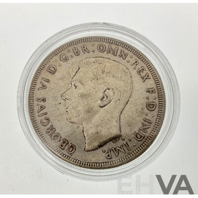 Australian 1937 Silver Crown .925
