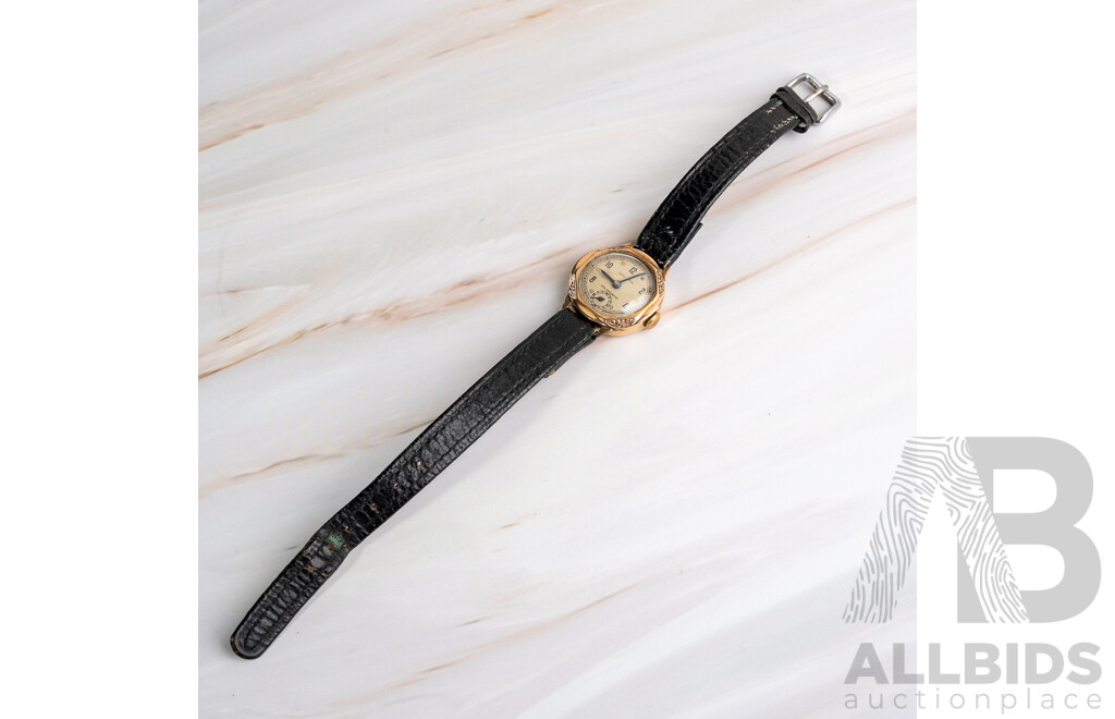 LeVicta Non Magnetic Gold Filled Ladies Watch, 25mm