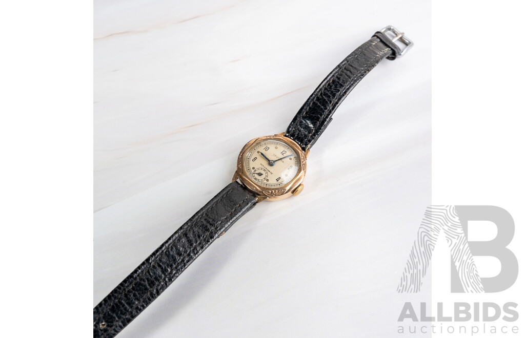 LeVicta Non Magnetic Gold Filled Ladies Watch, 25mm