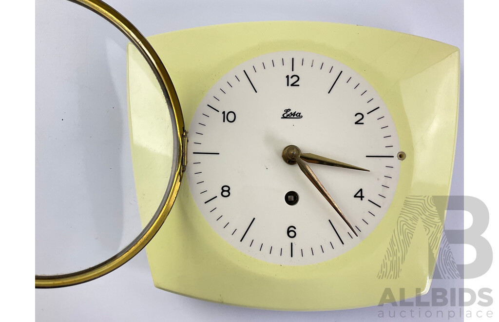 Mid Century Esta Ceramic Wall Clock