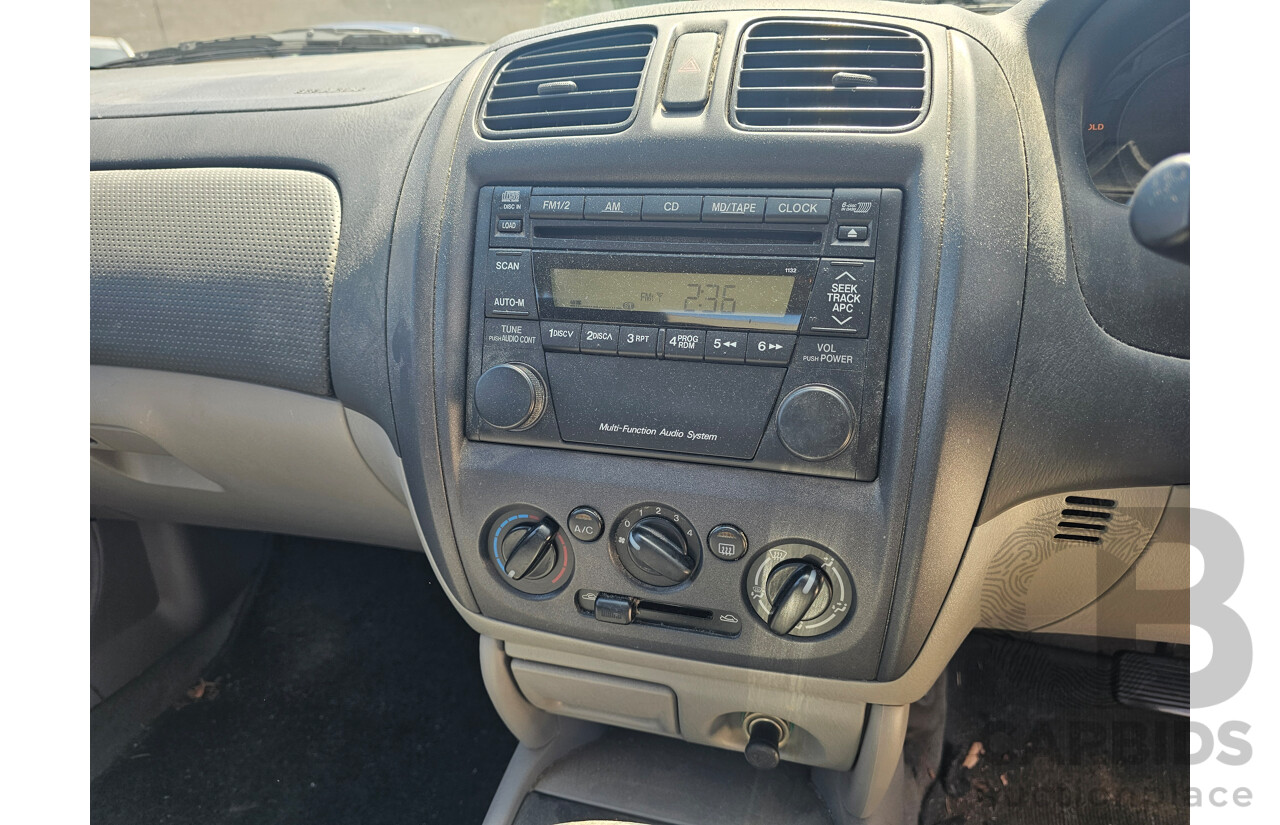 4/2001 Mazda 323 Protege  4d Sedan Silver 1.8L