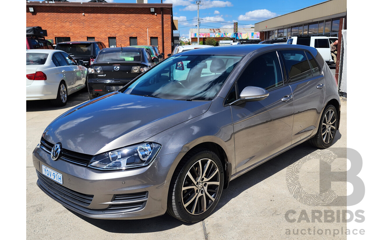 5/2016 Volkswagen Golf 92 TSI Trendline AU MY16 5d Hatchback Grey 1.4L