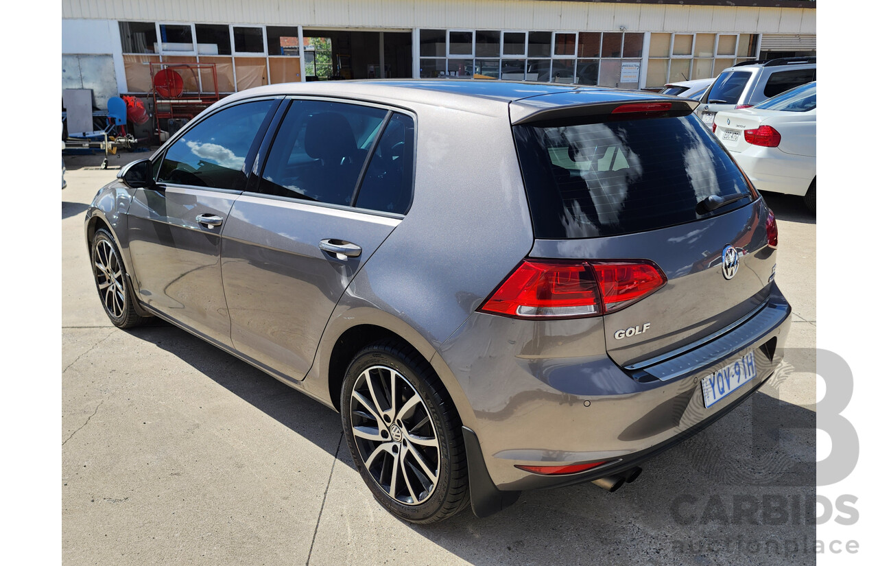 5/2016 Volkswagen Golf 92 TSI Trendline AU MY16 5d Hatchback Grey 1.4L