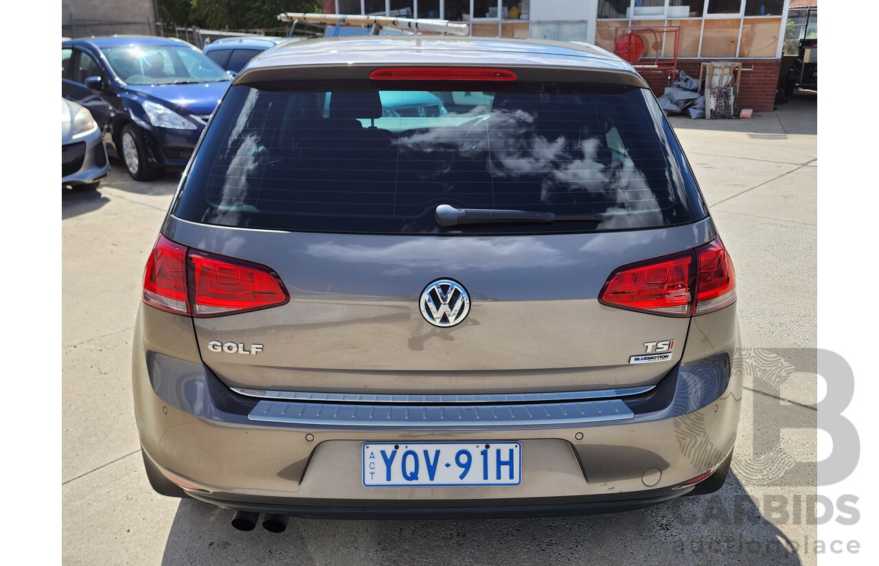 5/2016 Volkswagen Golf 92 TSI Trendline AU MY16 5d Hatchback Grey 1.4L