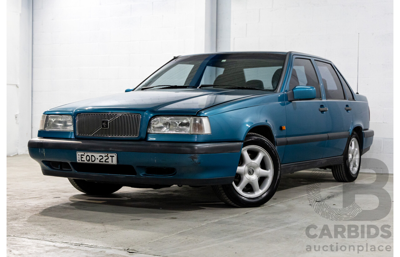 3/1996 Volvo 8 50 SE 4d Sedan Turquoise 2.4L