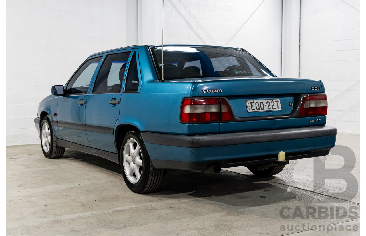 3/1996 Volvo 8 50 SE 4d Sedan Turquoise 2.4L