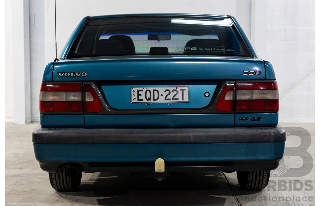 3/1996 Volvo 8 50 SE 4d Sedan Turquoise 2.4L