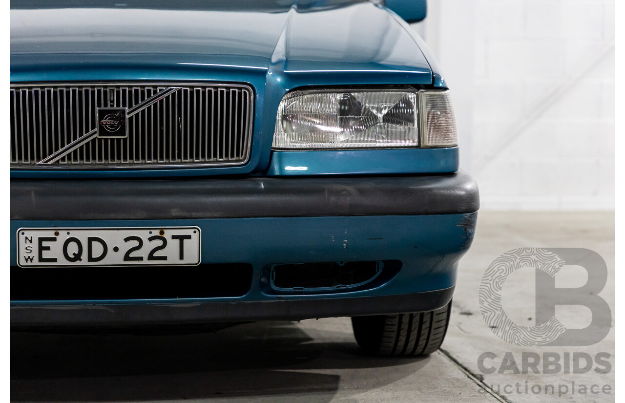 3/1996 Volvo 8 50 SE 4d Sedan Turquoise 2.4L