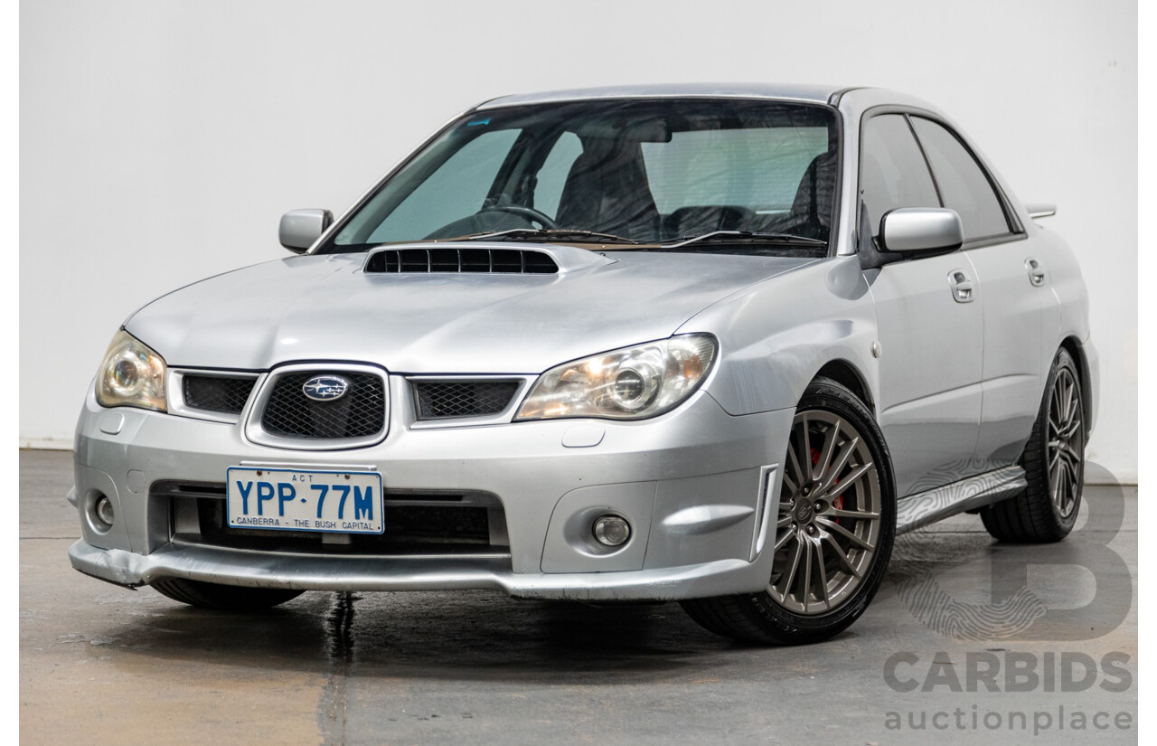 11/2005 Subaru Impreza WRX (AWD) MY06 4d Sedan Silver Metallic Turbo 2.5L - Modified