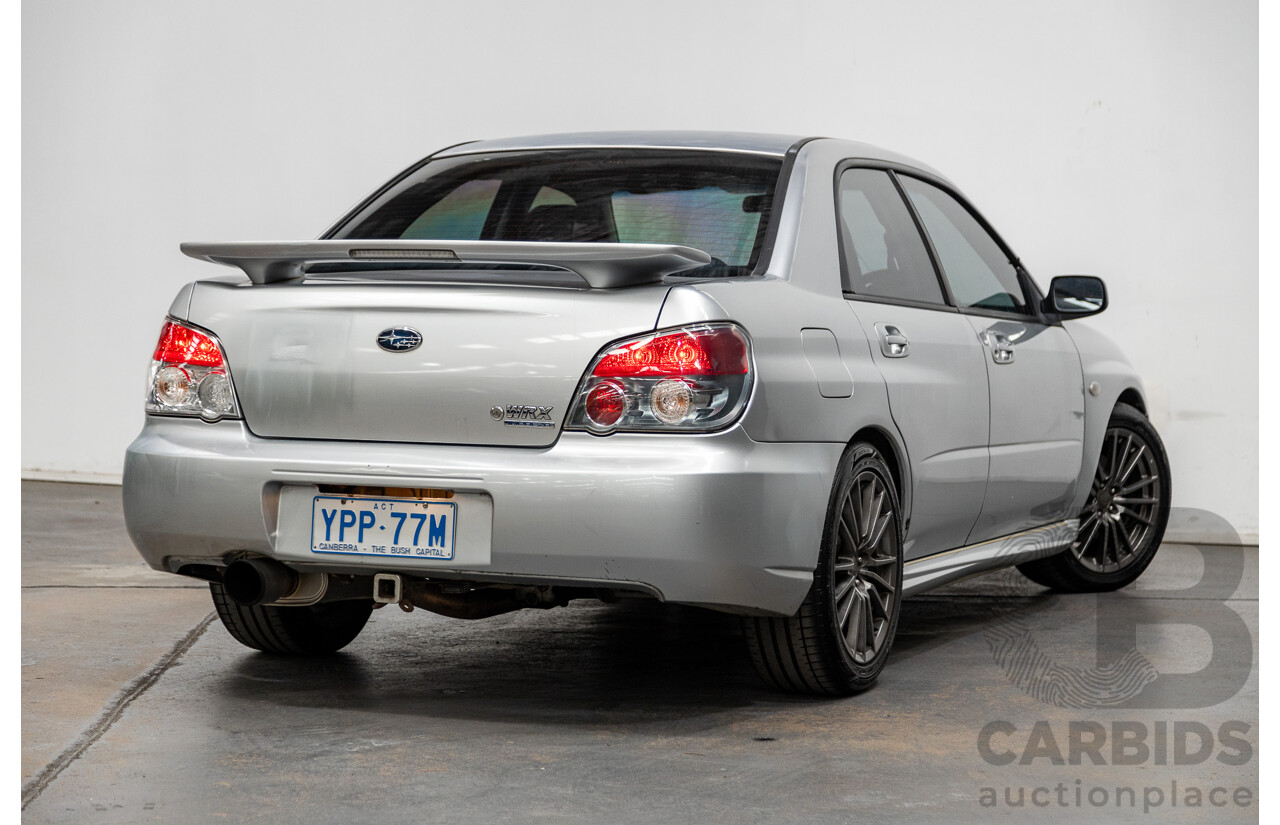 11/2005 Subaru Impreza WRX (AWD) MY06 4d Sedan Silver Metallic Turbo 2.5L - Modified