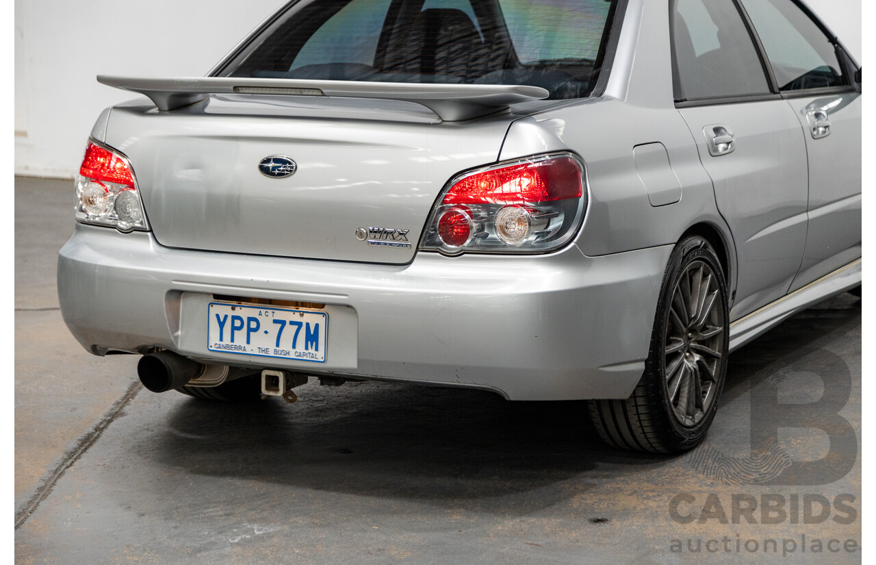 11/2005 Subaru Impreza WRX (AWD) MY06 4d Sedan Silver Metallic Turbo 2.5L - Modified