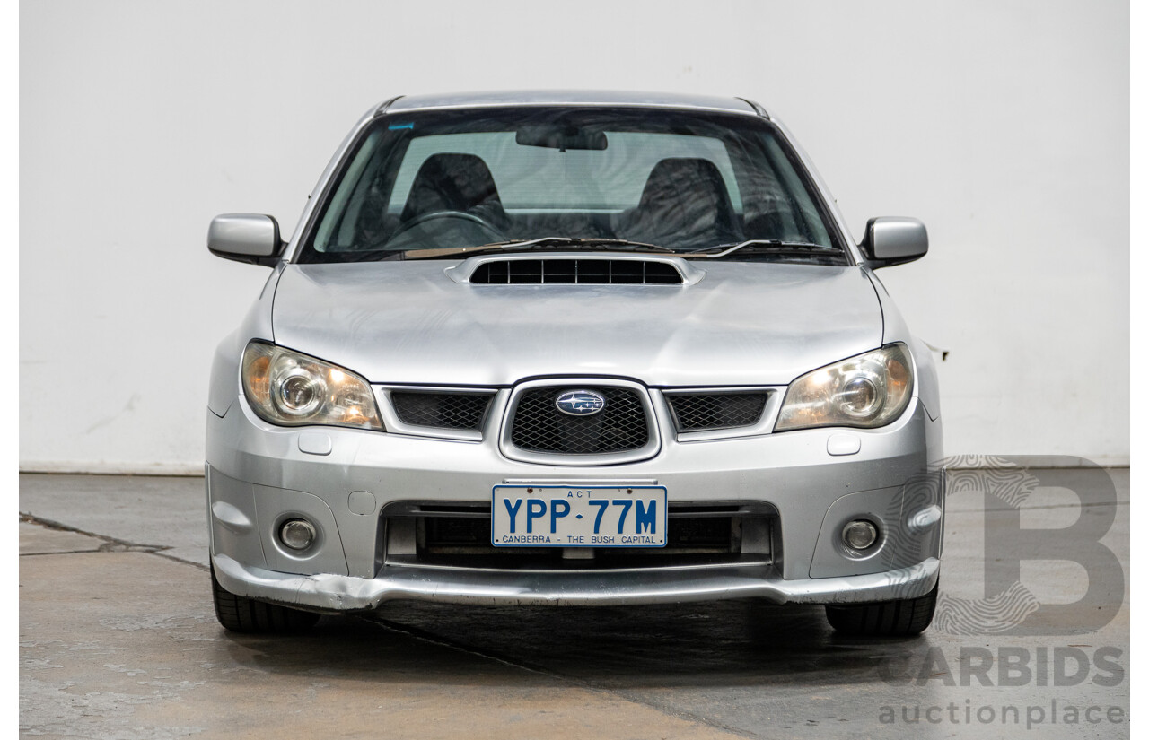 11/2005 Subaru Impreza WRX (AWD) MY06 4d Sedan Silver Metallic Turbo 2.5L - Modified