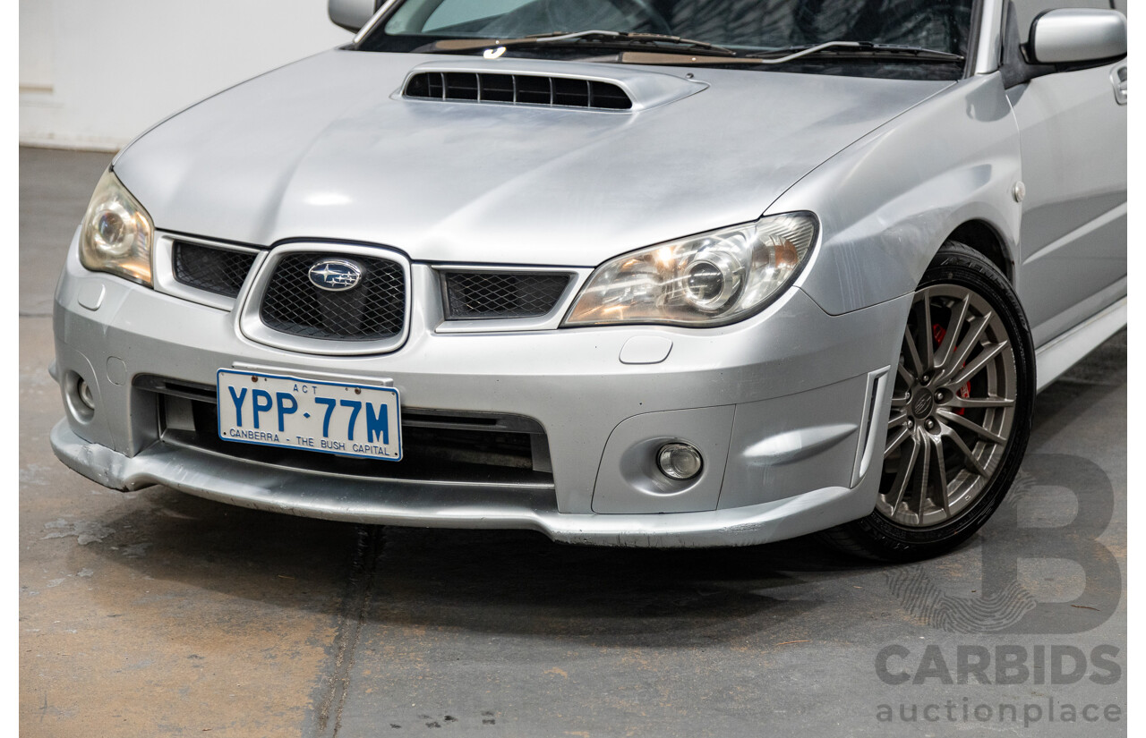 11/2005 Subaru Impreza WRX (AWD) MY06 4d Sedan Silver Metallic Turbo 2.5L - Modified