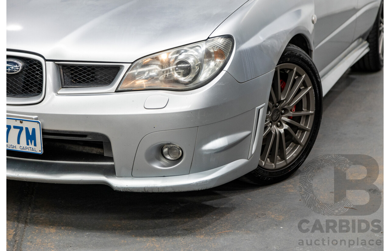 11/2005 Subaru Impreza WRX (AWD) MY06 4d Sedan Silver Metallic Turbo 2.5L - Modified