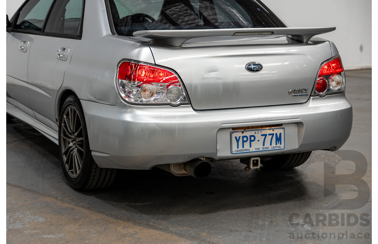 11/2005 Subaru Impreza WRX (AWD) MY06 4d Sedan Silver Metallic Turbo 2.5L - Modified