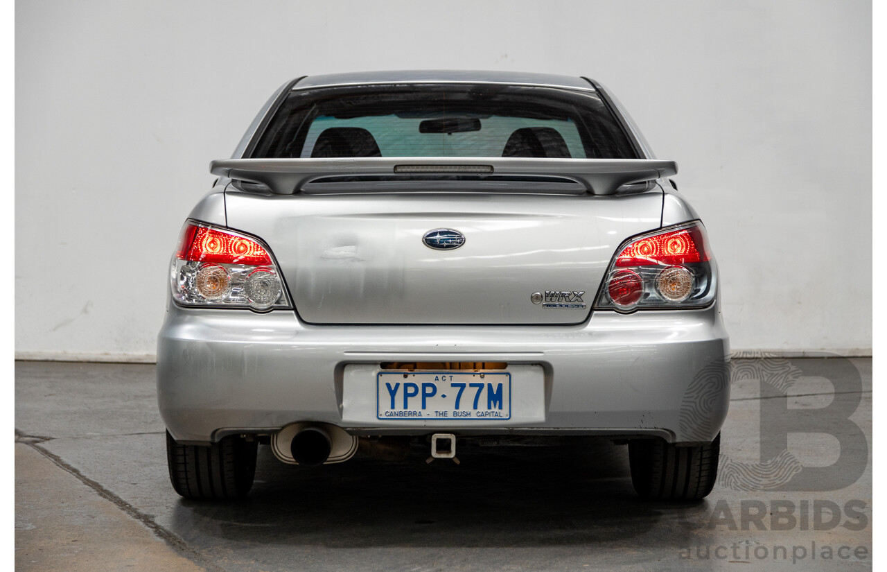 11/2005 Subaru Impreza WRX (AWD) MY06 4d Sedan Silver Metallic Turbo 2.5L - Modified