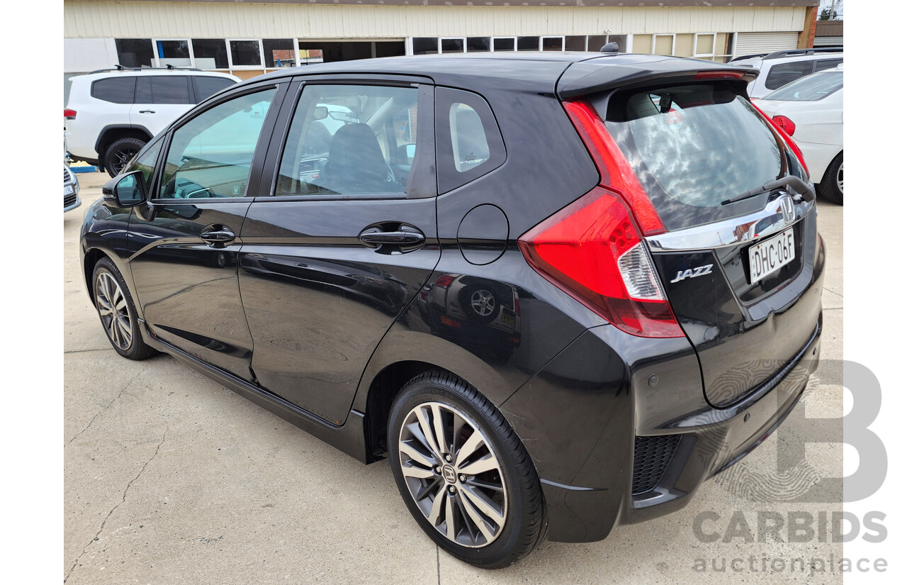 9/2014 Honda Jazz Vti-L GK MY15 5d Hatchback Black 1.5L