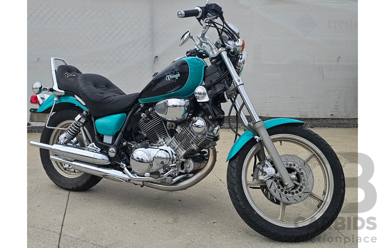 08/1995 Yamaha 750cc Virago XV750 Motorcycle