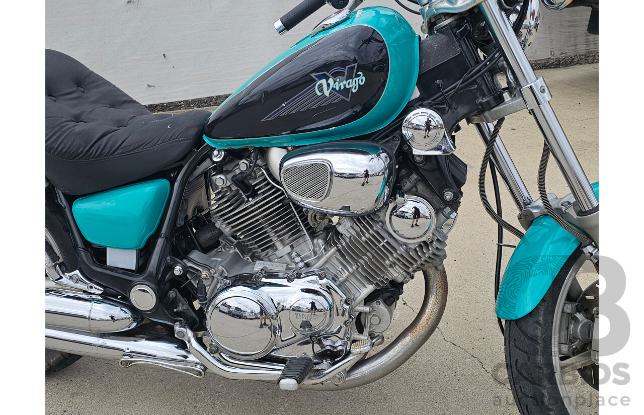 08/1995 Yamaha 750cc Virago XV750 Motorcycle