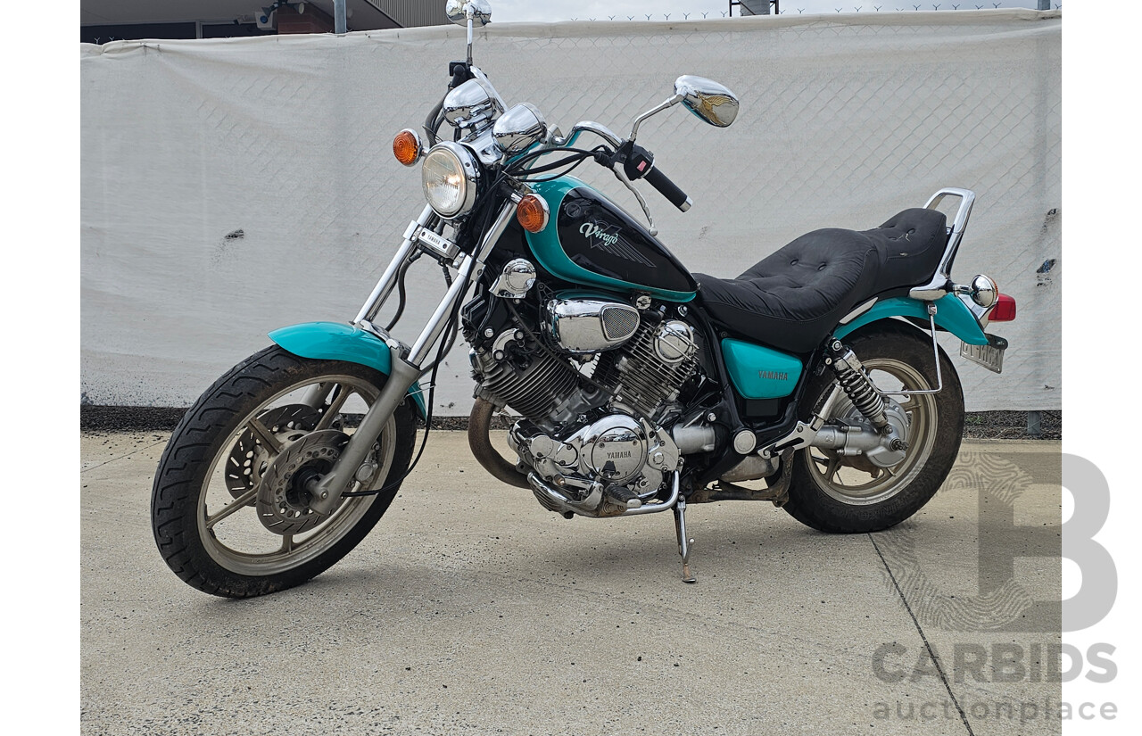 08/1995 Yamaha 750cc Virago XV750 Motorcycle